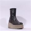 Marco Moreo Vale Side Zip Ankle Boot - Brown Taupe